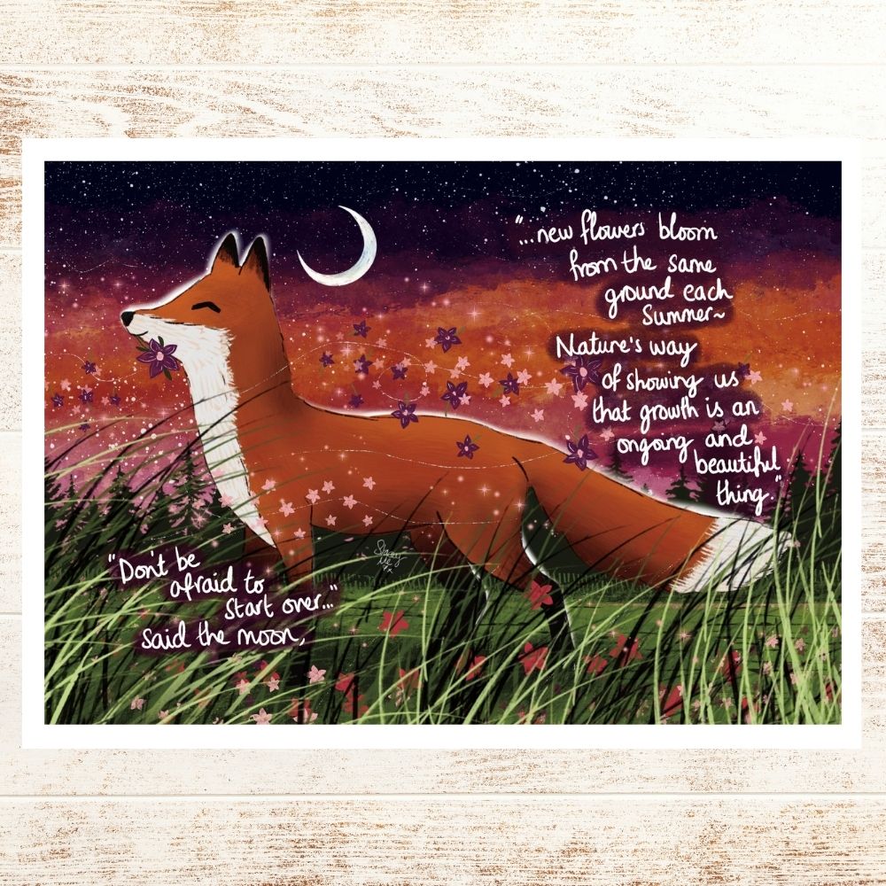 A4 Art Print ~ Bloom
