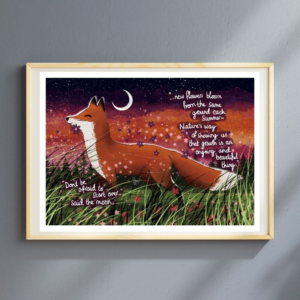 A4 Art Print ~ Bloom