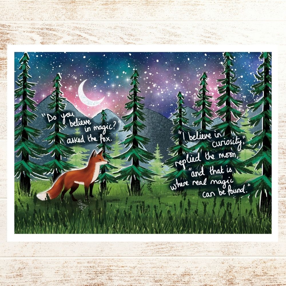 A4 Art Print ~ Curiosity
