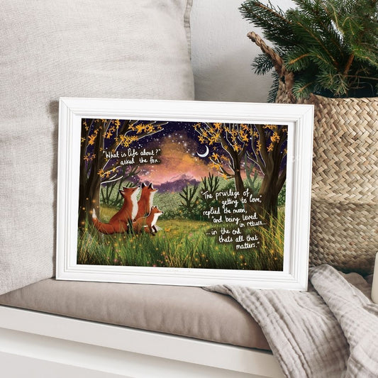 A4 Art Print ~ Being Loved