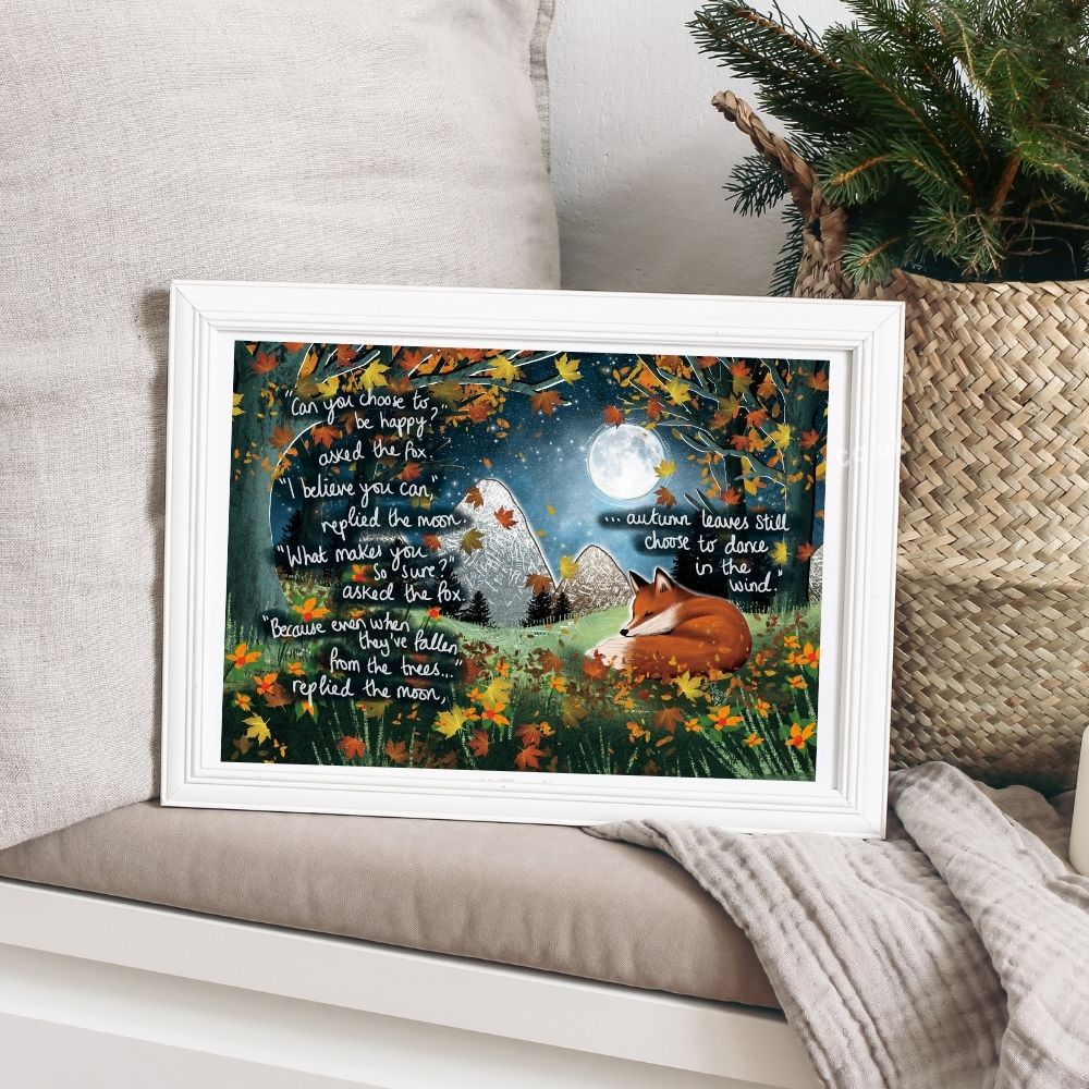 A4 Art Print ~ Dance In The Wind