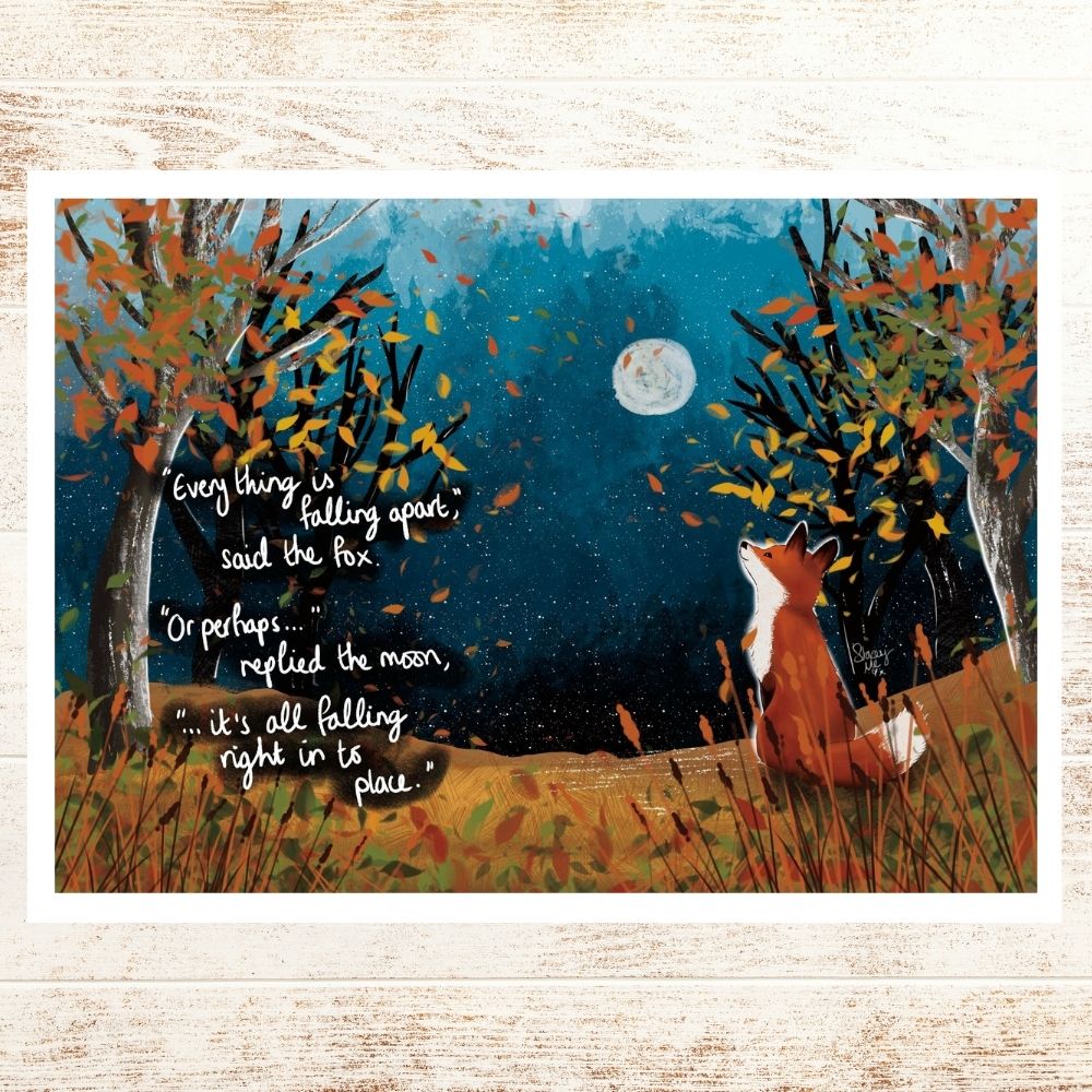 A4 Art Print ~ In To Place