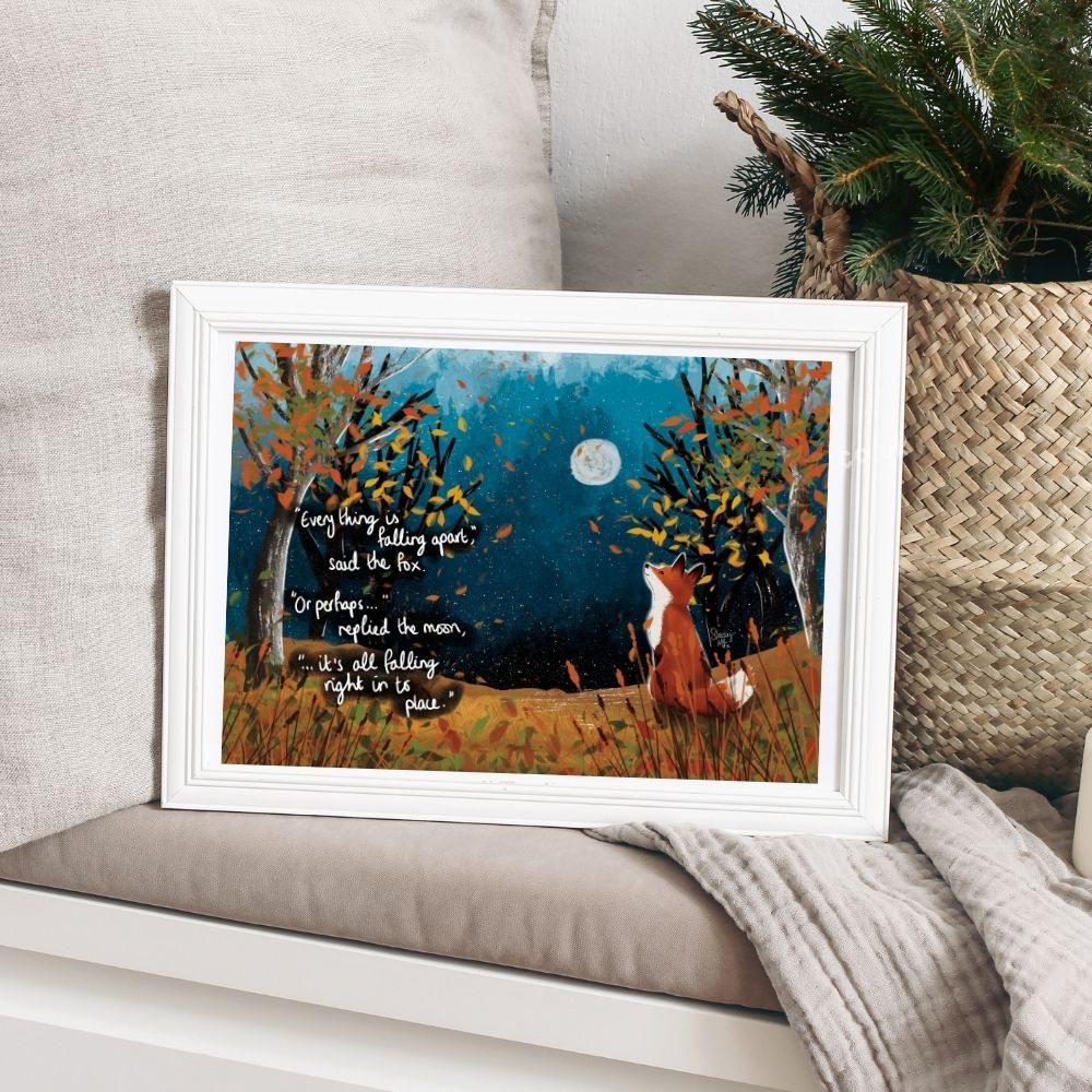 A4 Art Print ~ In To Place