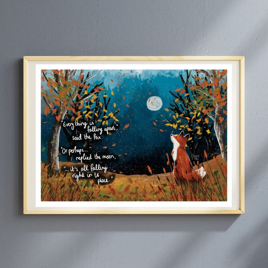 A4 Art Print ~ In To Place