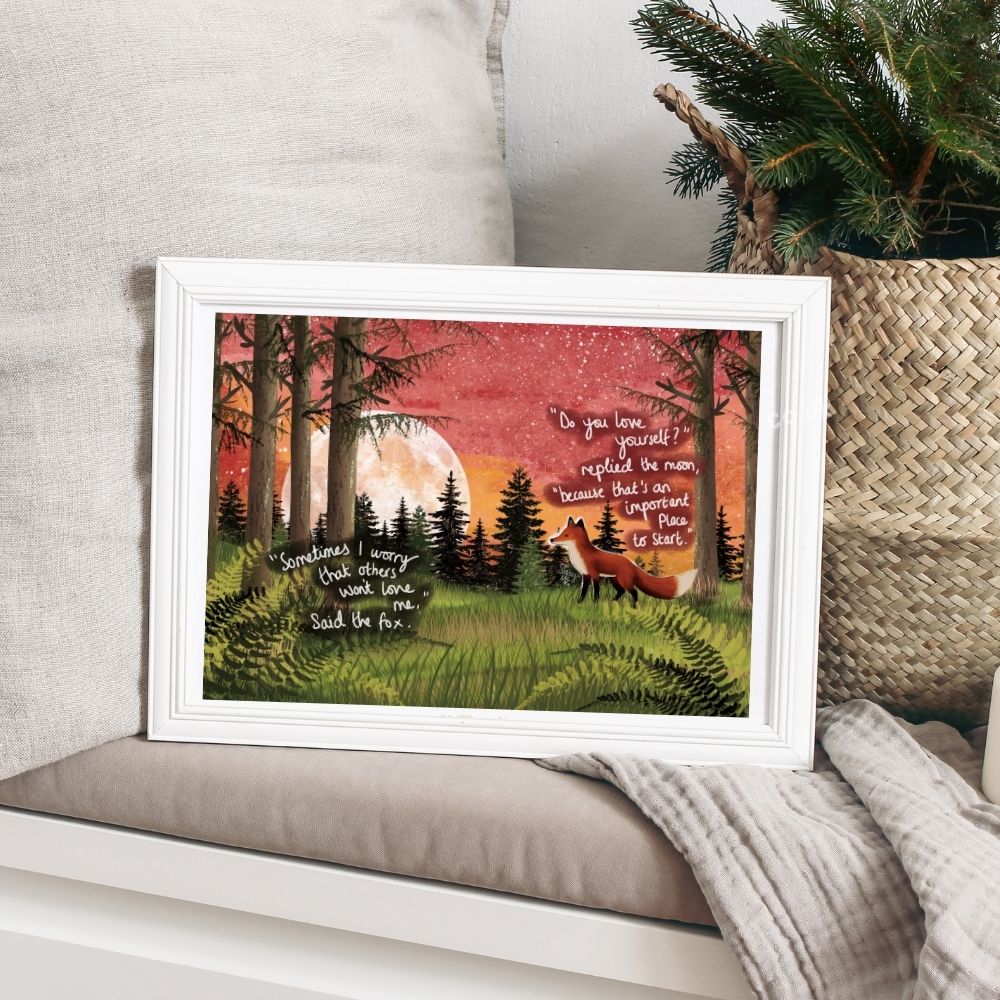 A4 Art Print ~ Love Yourself