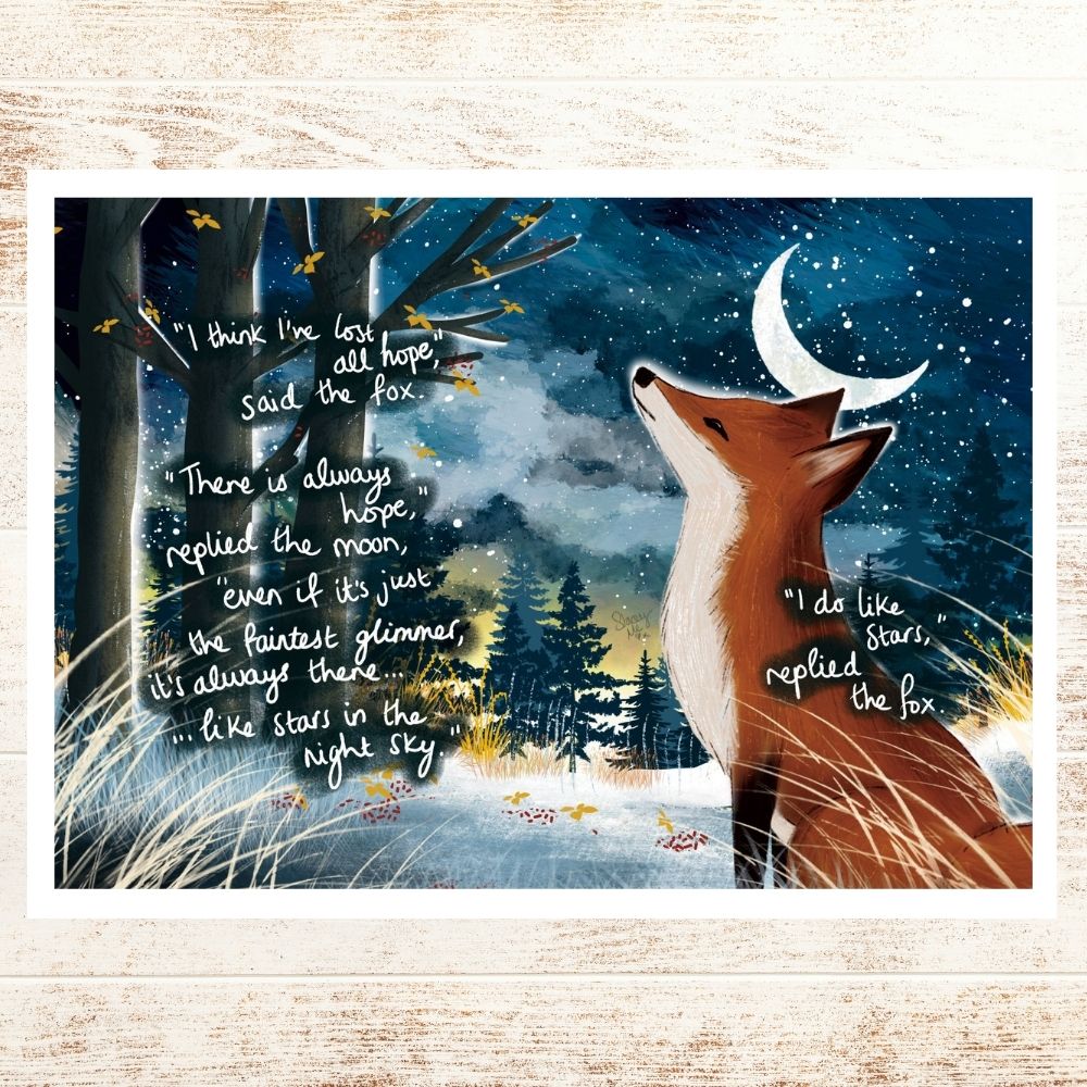 A4 Art Print ~ Glimmer Of Hope