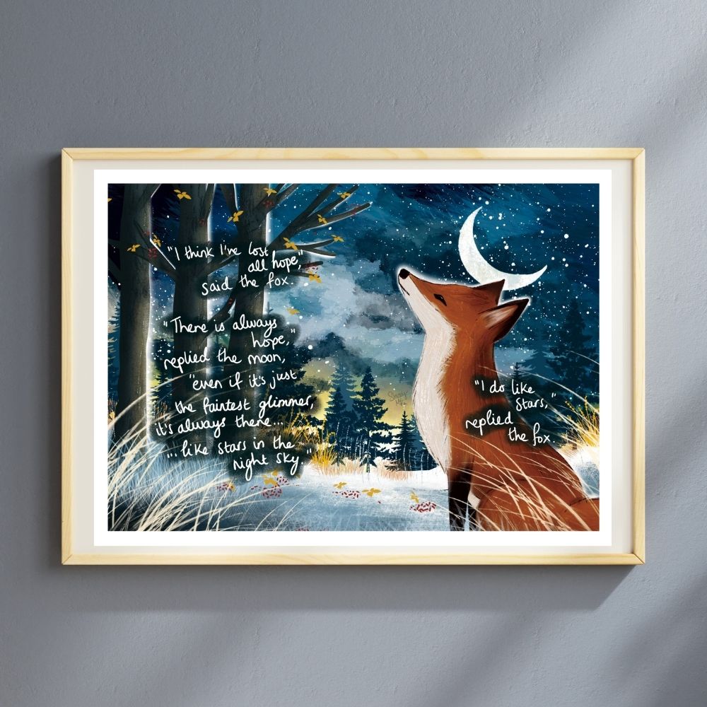 A4 Art Print ~ Glimmer Of Hope