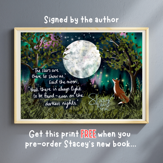 Limited Edition SIGNED A4 Art Print - Finding Light In The Darkness