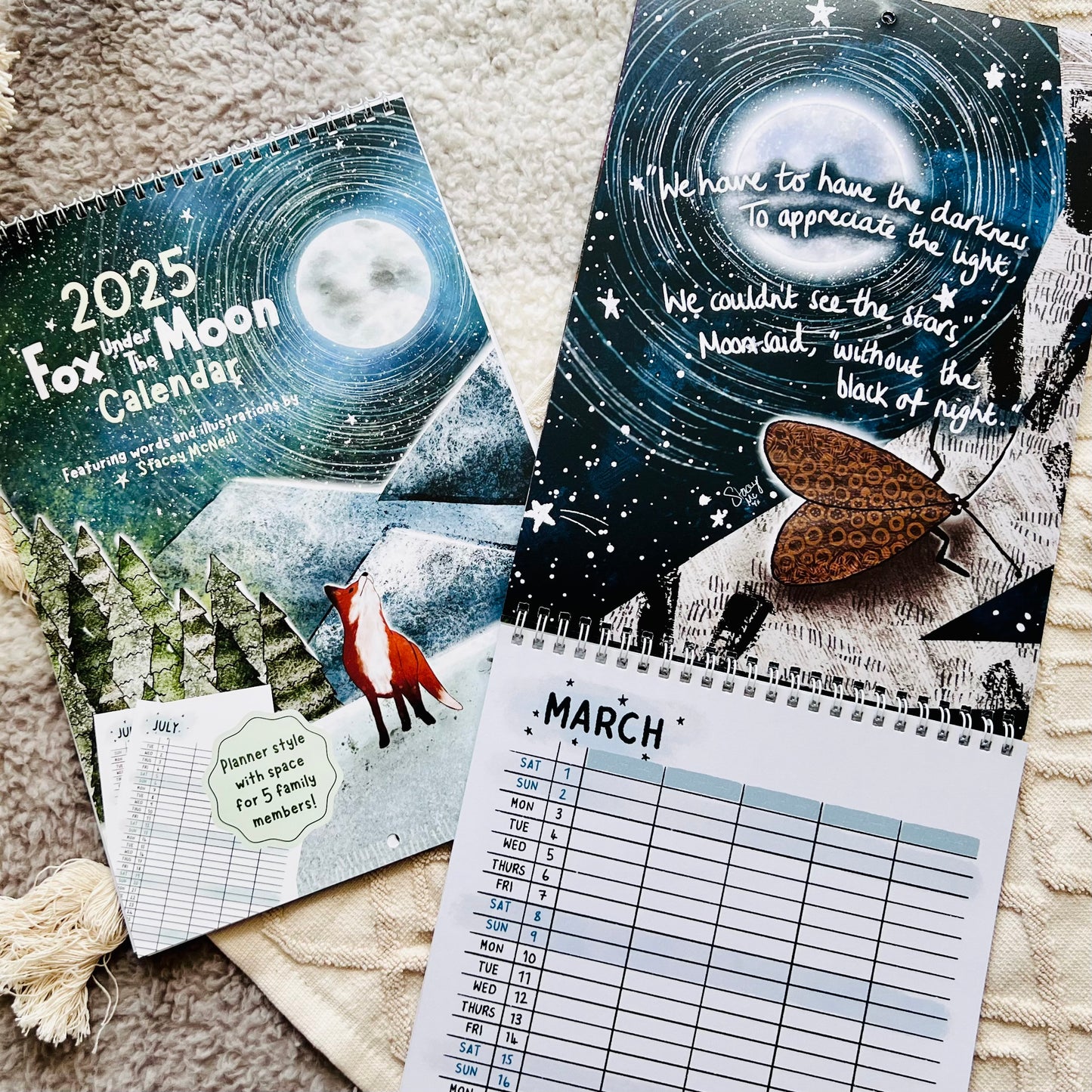 2025 Wall Calendar (Family Organiser)