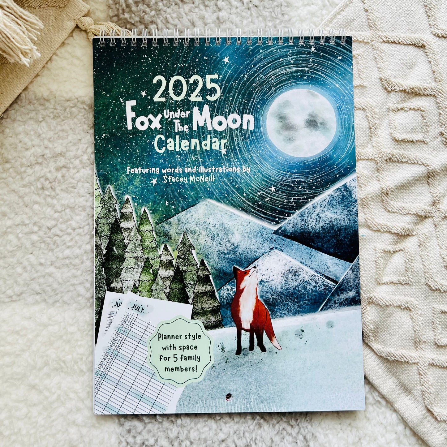 2025 Wall Calendar (Family Organiser)