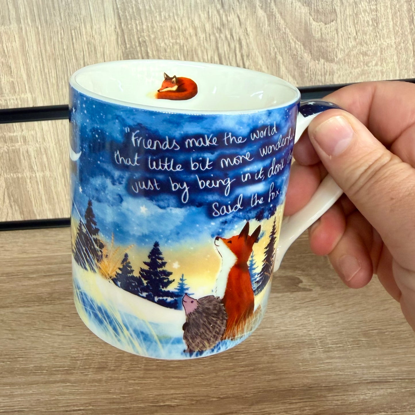 Fine China Mug - Friends Make The World
