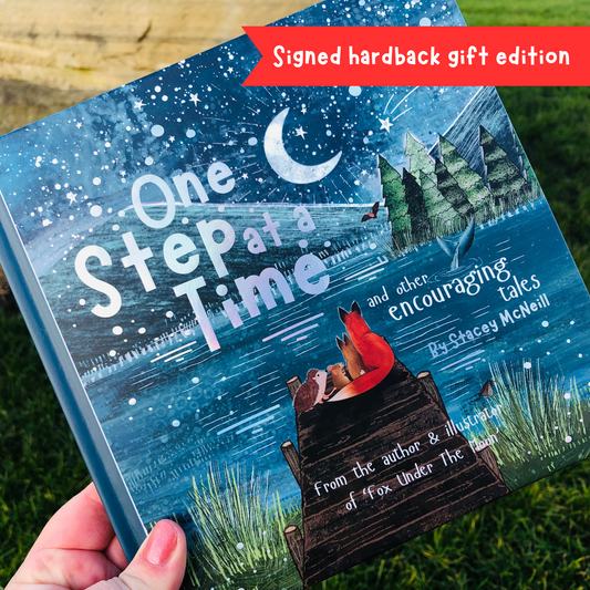 Hardback Gift Book - SIGNED - One Step At A Time