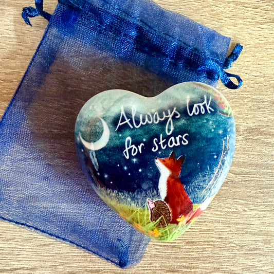Ceramic Token Keepsake - Look For Stars
