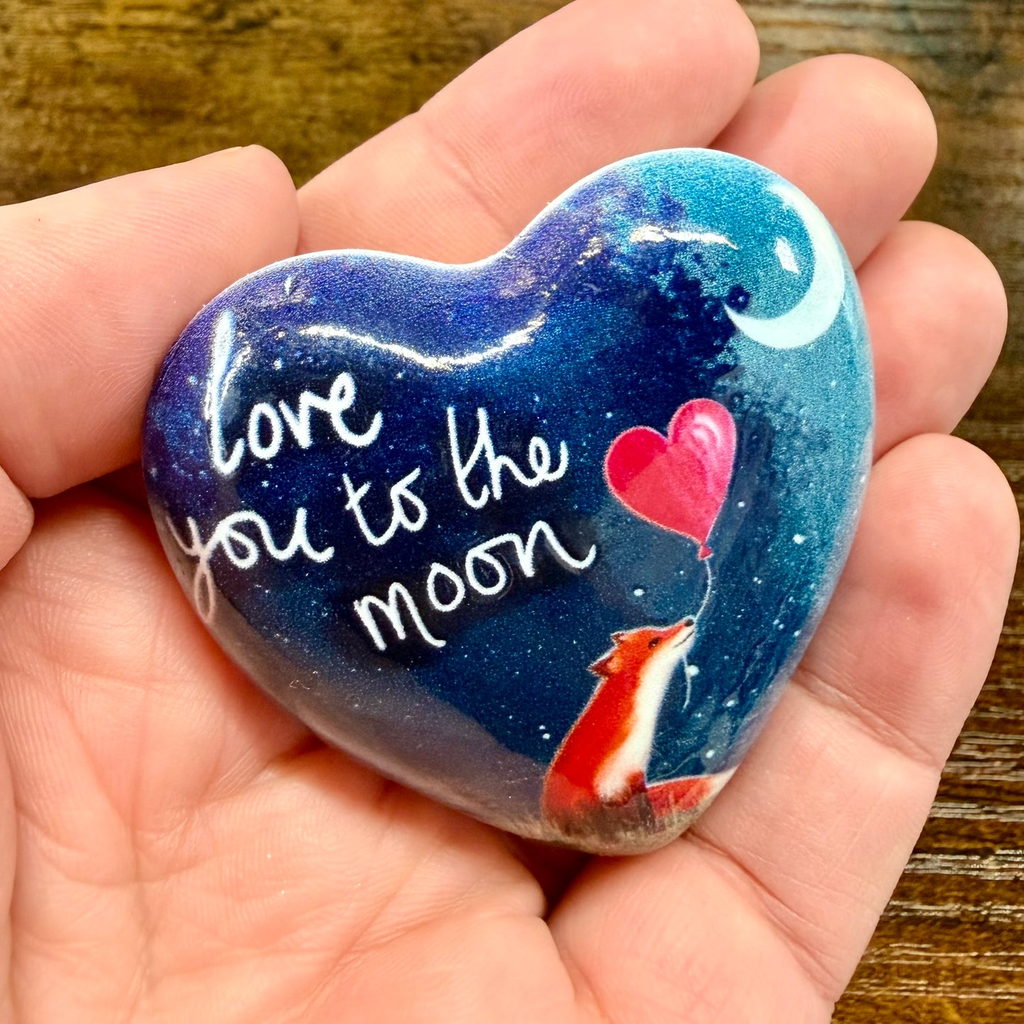 Ceramic Token Keepsake - To The Moon